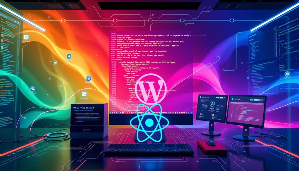 headless WordPress website